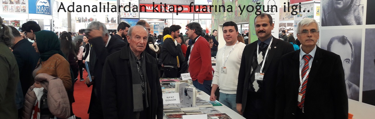 Adanalılardan kitap fuarına yoğun ilgi