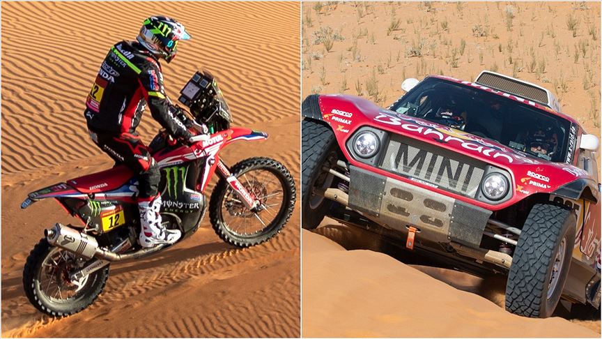 2020 Dakar Rallisi'ni otomobilde Sainz, motosiklette Barreda birinci bitirdi