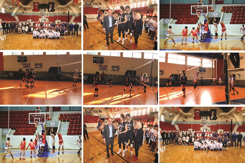 Okullar arası Kick Boks, Voleybol ve Basketbol İl Birinciliği Müsabakaları Tamamlandı