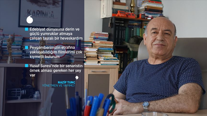 Yönetmen Nazif Tunç: 50 yıl Türk sinemasının tek destekçisi Türk milleti oldu