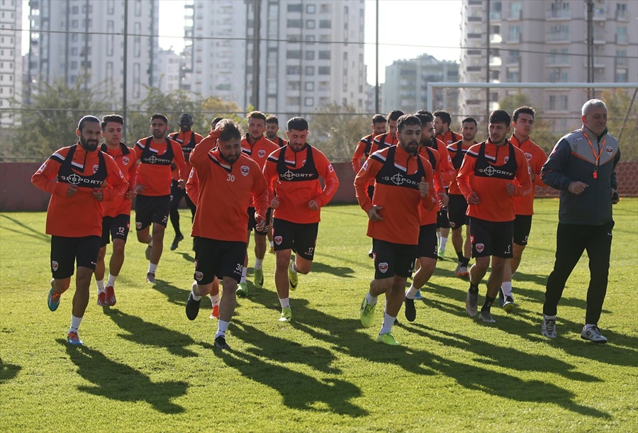 Adanaspor, Keçiörengücü maçı hazırlıklarını sürdürdü