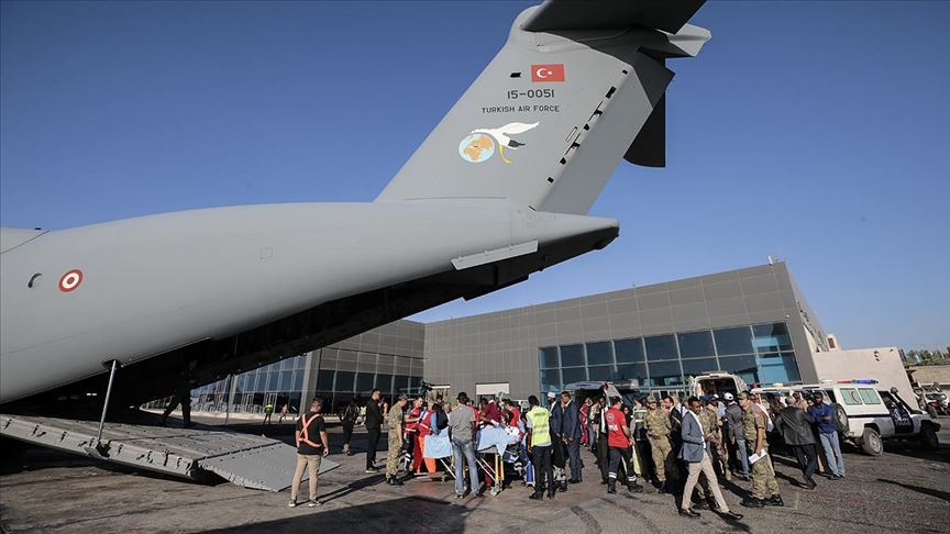 Somali'deki bombalı saldırıda yaralananlar Türkiye'ye getiriliyor