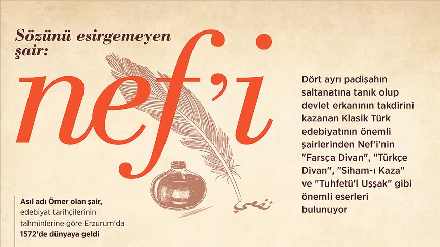 Sözünü esirgemeyen şair: Nef'i