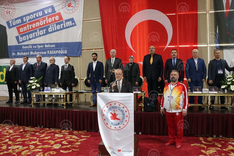 Türkiye Wushu Kung Fu Şampiyonası'nın açılış seremonisi yapıldı