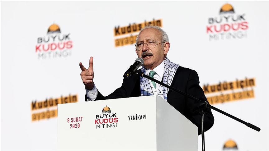 Kılıçdaroğlu: Sözde barış planı yüzyılımızın Haçlı zihniyetidir