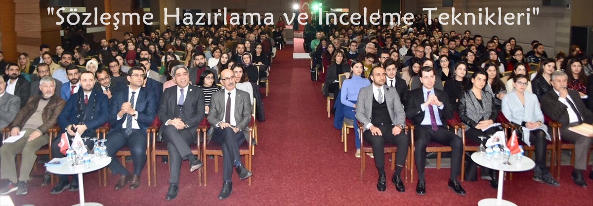 Adana'da, "Sözleşme Hazırlama ve İnceleme Teknikleri" konulu seminer düzenlendi