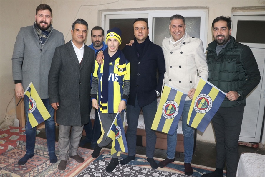 Adana'da engelli çocuğun Fenerbahçe hayali gerçekleşecek