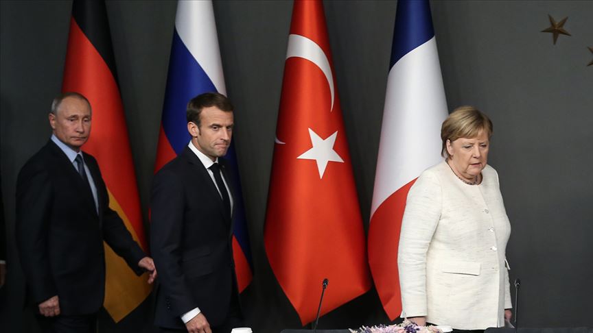 Merkel ve Macron'dan Putin'e, İdlib'de çatışmaların son bulması çağrısı