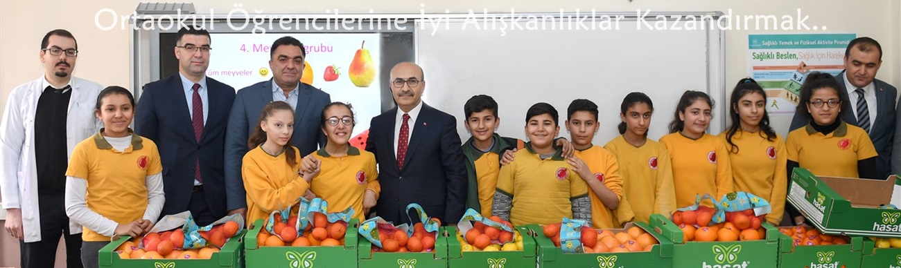 Ortaokul Öğrencilerine İyi Alışkanlıklar Kazandırmak..