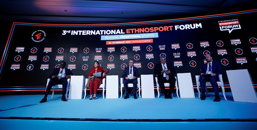 3. Uluslararası Etnospor Forumu Antalya'da başladı