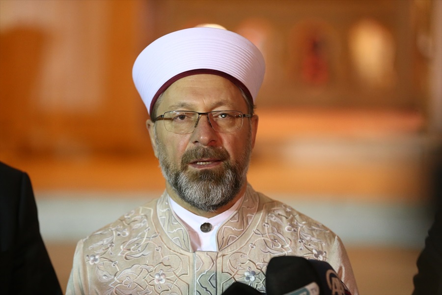 Diyanet İşleri Başkanı Erbaş: İsveç makamları sergilediği tutum ile İslam'a karşı işlenen nefret suçuna ortak olmuş