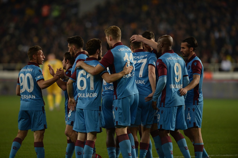 Trabzonspor liderlik koltuğuna oturdu