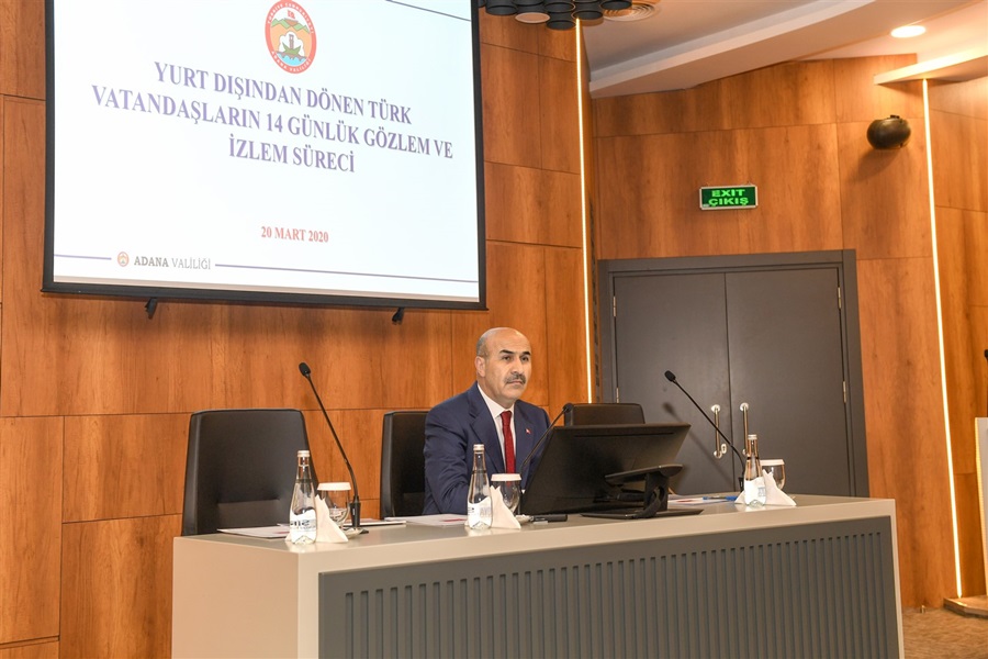 Vali Demirtaş “Koronavirüsle mücadele çalışmalarımız aralıksız devam ediyor.”