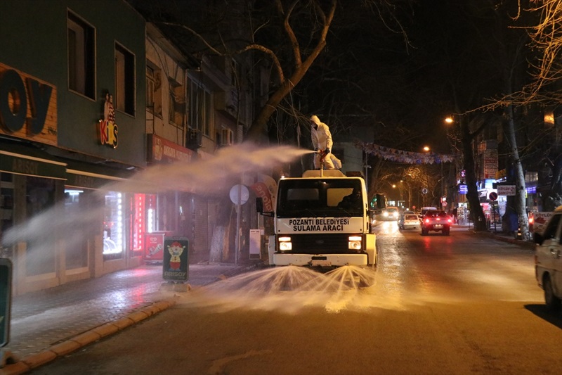 Pozantı Belediyesinin Kovid-19 tedbirleri