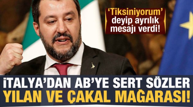 İtalya eski Başbakanı'ndan AB'ye sert sözler: Yılanlar ve çakallar mağarası...