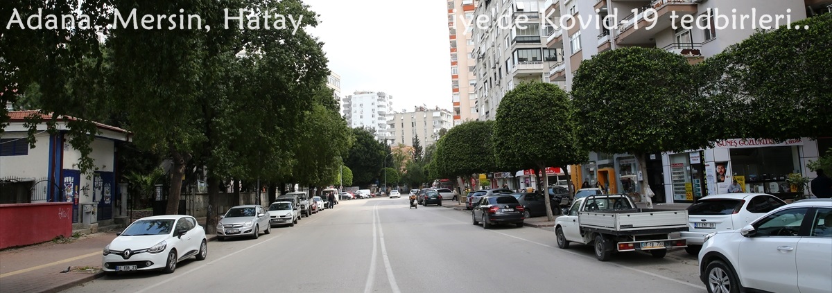 Çukurova'da Kovid-19 tedbirleri denetlendi..