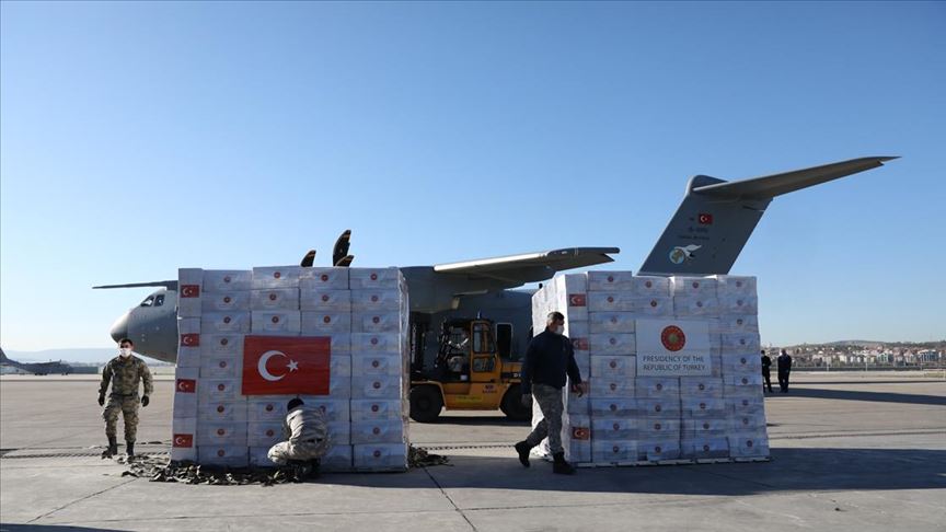 İngiliz yetkililer gönderilen tıbbi yardım için Türkiye'ye teşekkür etti