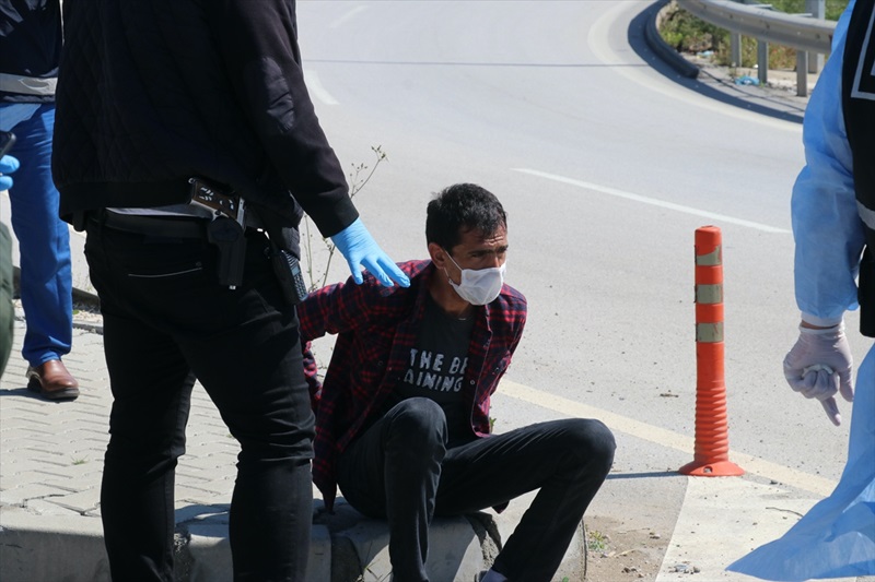 Adana'da Kovid-19 testi pozitif çıkınca hastaneden kaçan kişi güçlükle yakalandı