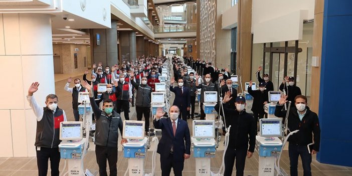 Bakan Varank yerli yoğun bakım solunum cihazının üretim sürecini anlattı