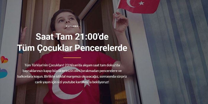 'Türkiye’nin Çocukları' 23 Nisan'ı kutlamaya hazırlanıyor