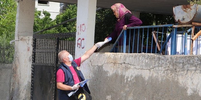 Yüreğir'de her eve maske  