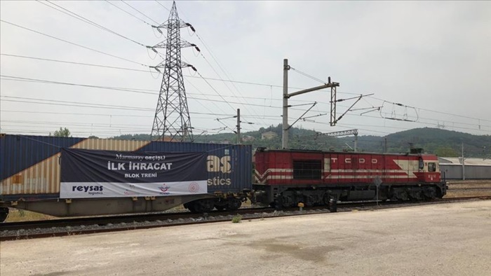 Özel sektörün ilk ihracat blok treni yola çıkıyor