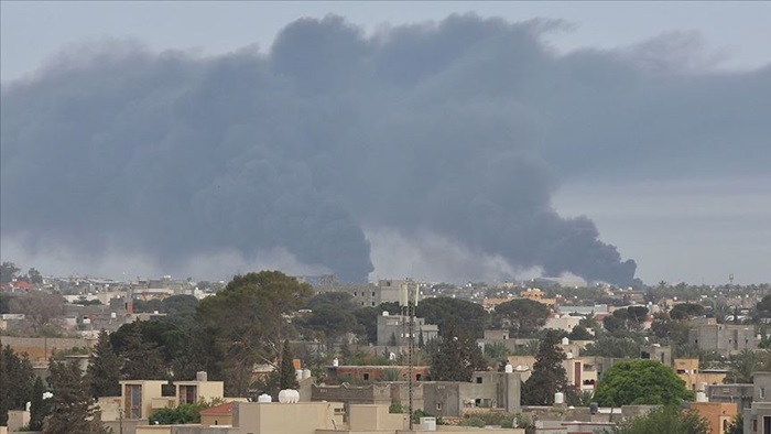 Libya'nın Cufra kentinde halk, Hafter'e bağlı paralı milislere karşı protesto düzenledi