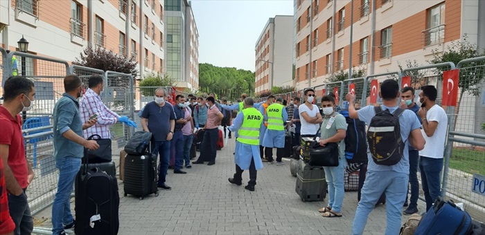 Yurtlarda karantinada kimse kalmadı