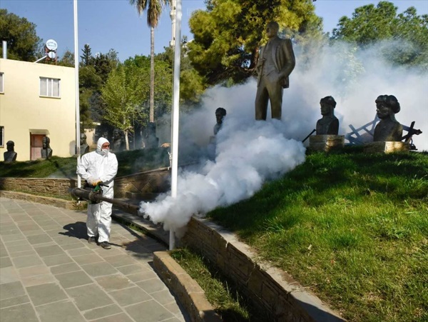 Adana'da sivrisinekle mücadele çalışmaları