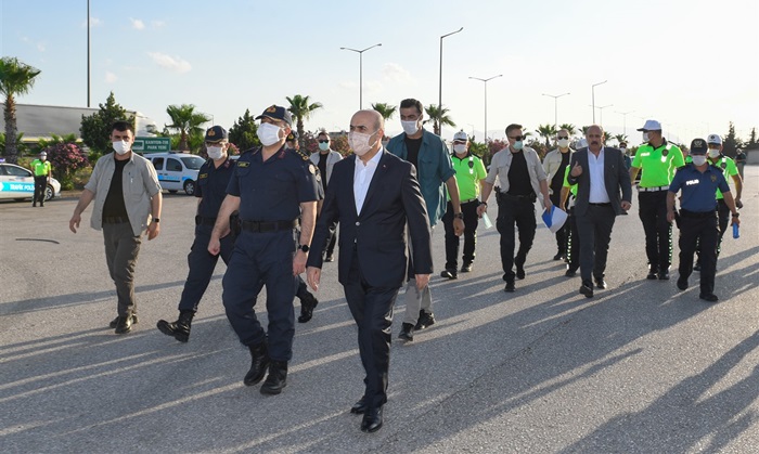 Vali Demirtaş'tan Yeni Kurulacak Yol Kontrol Noktasında İnceleme Gezisi..