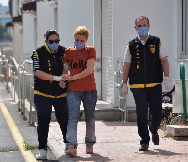 Adana'da müebbet hapis cezası bulunan firari kadın hükümlü yakalandı