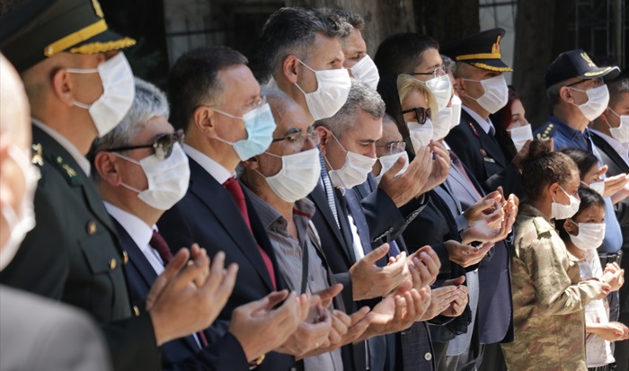 Çukurova'da 15 Temmuz şehitleri anıldı..