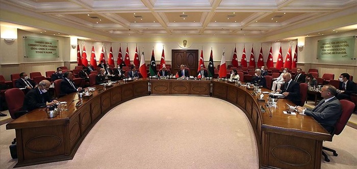 Ankara'da Libya için üçlü toplantı