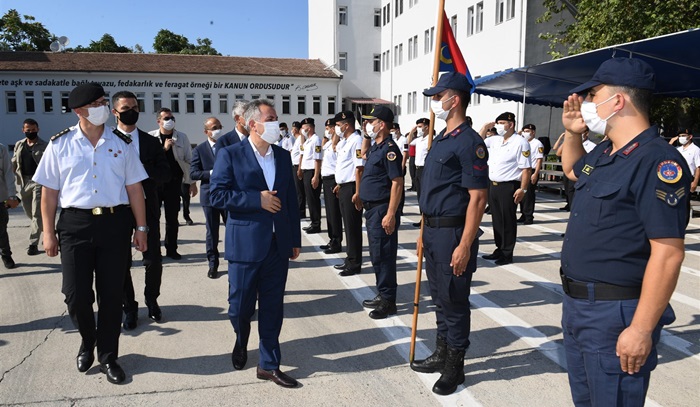 Vali Elban Jandarma, Emniyet, İtfaiye Ve Zabıta Personeliyle Bayramlaştı