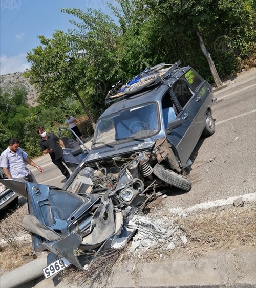 Adana'da trafik kazası: 4 yaralı