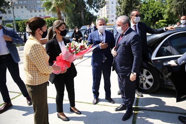 TBMM Başkanı Mustafa Şentop, Adana Valiliğini ziyaret etti