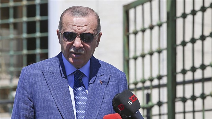 Cumhurbaşkanı Erdoğan: Taksim Camisi inşaatının ramazan ayı içerisinde yetişmesine dair bilgi aldım