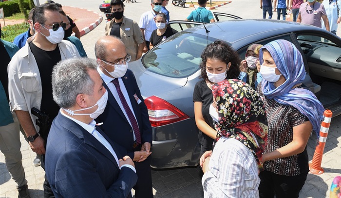 Vali Elban, Polis Memuru Harun Güven’in Cenaze Törenine Katıldı