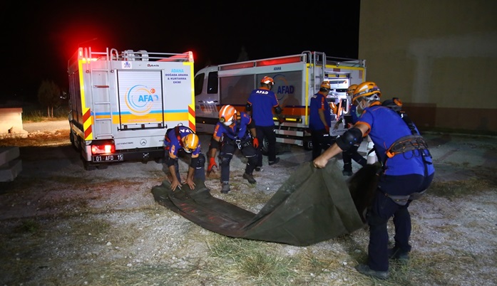 Adana'da deprem tatbikatı