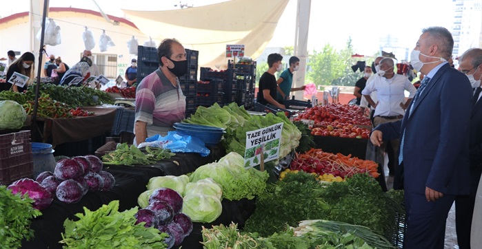 Çukurova'da Kovid-19 tedbirleri denetimi..