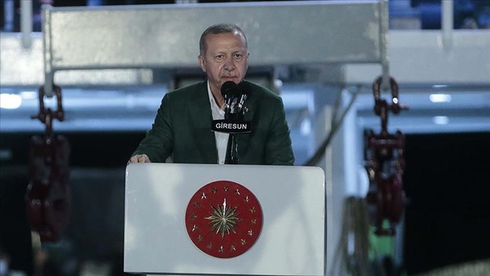 Cumhurbaşkanı Erdoğan: Akdeniz ve Ege'de korsanlığa asla 'eyvallah' etmeyiz