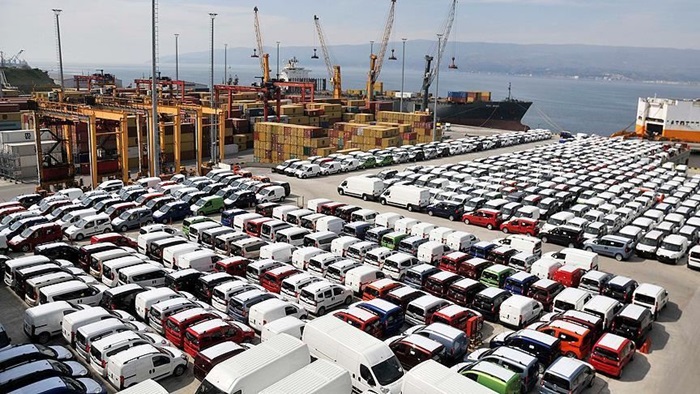 Türkiye'nin otomotiv ihracatını 5 il sırtladı