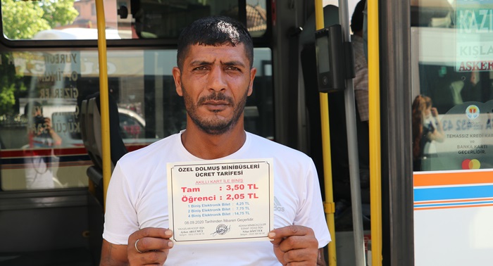 Başkanın özür dileyerek açıkladığı ulaşım zammına vatandaş tepki gösterdi  