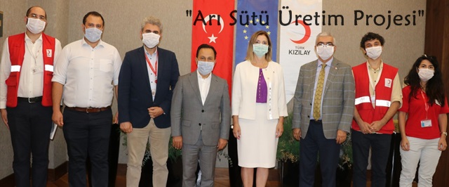 Türk Kızılay'dan "Arı Sütü Üretim Projesi"