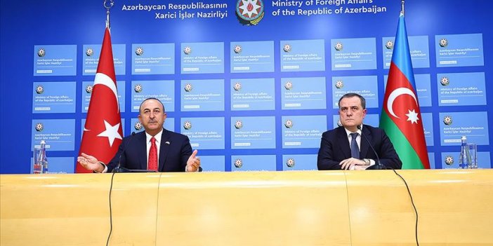 Çavuşoğlu: Ermenistan'ın sivil yerleşimlere saldırıları insanlık suçudur