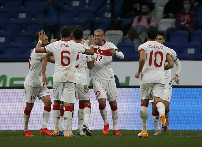 A Milli Takım, Azerbaycan'ı 2-1 mağlup etti.