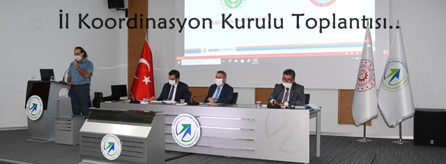 2020 YILI 4. Dönem İl Koordinasyon Kurulu Toplantısı Gerçekleştirildi