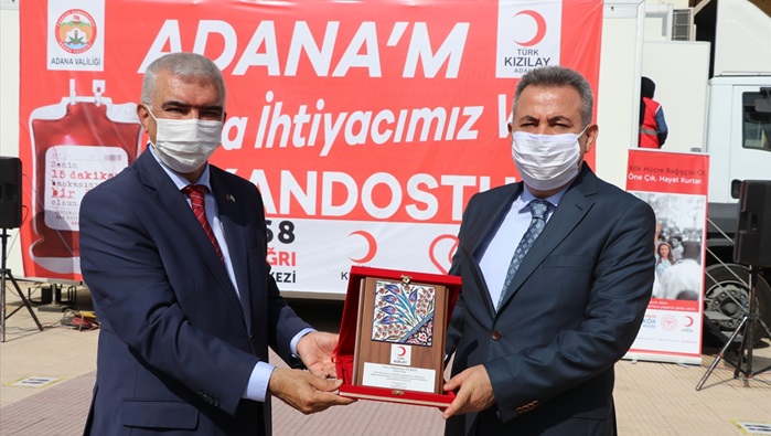 "Adana'm Sana İhtiyacımız Var" sloganıyla kan bağışı kampanyası düzenlendi