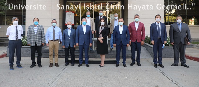 Rektör Prof. Dr. Tuncel, Adana Organize Sanayi Bölgesi Yönetimini Ziyaret Etti