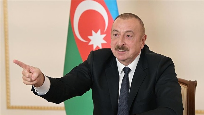 Aliyev: Karabağ'daki Ermeni silahlı güçlerin silah bırakması halinde terörle mücadele tedbirleri durdurulacak